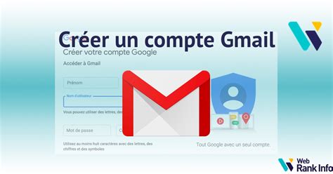 créer un adresse gmail.